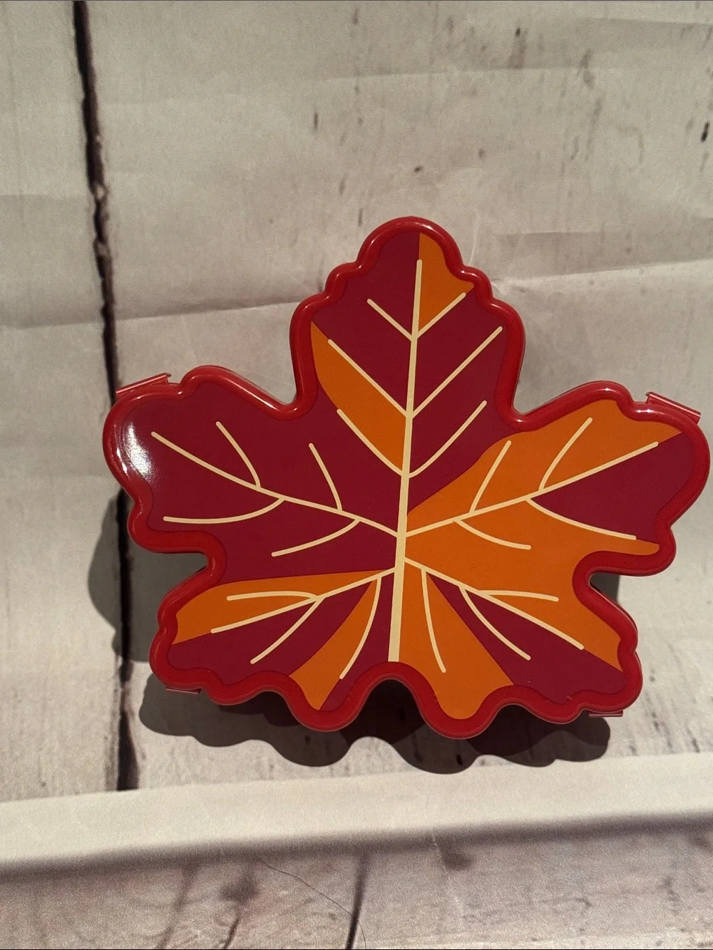 NWT SureFresh Fall Leaf Snackle Box